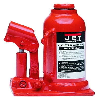 12-1/2T CAP. HYDRAULIC JACK IND. HEAVY
